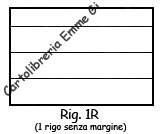 Quaderno Maxi rig. 1R