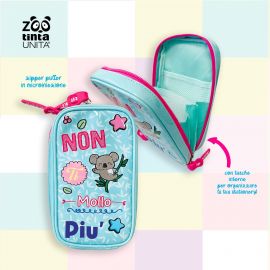 ASTUCCIO OVALE VERTICALE TU ZOO 61218 AZZURRO