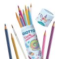 PASTELLI GIOTTO ACQUARELLABILI TUBO 18PZ.CANDY COLLECTION 02030