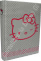 DIARIO HELLO KITTY BLUE Imbottito (cm.12,5x17) 16 MESI 32582 BIANCO