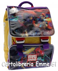 ZAINO BIG HERO ESTENSIBILE 50170 VIOLA